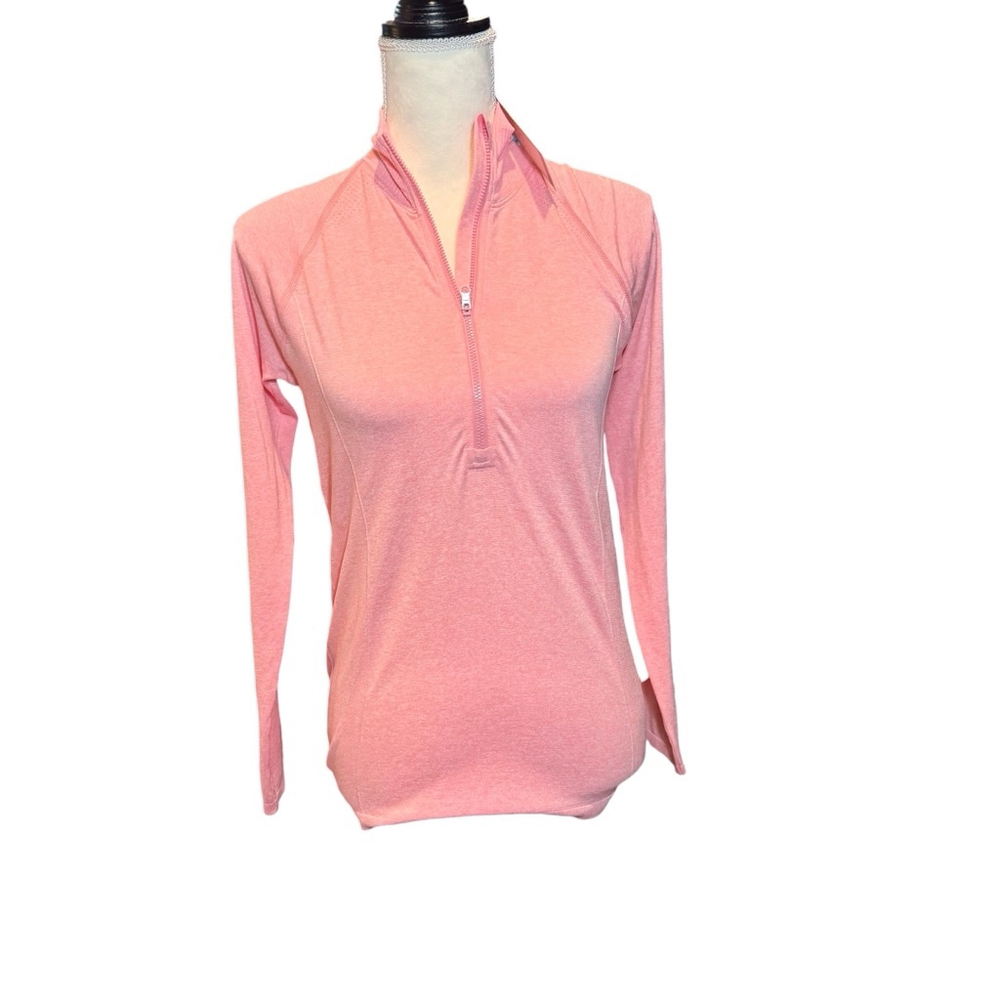 Women's Calia sleeveless golf quarter zip size m pink - Picture 2 of 3